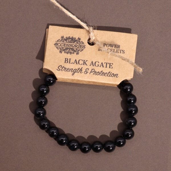 Pulsera de Ágata Negra - Imagen 2