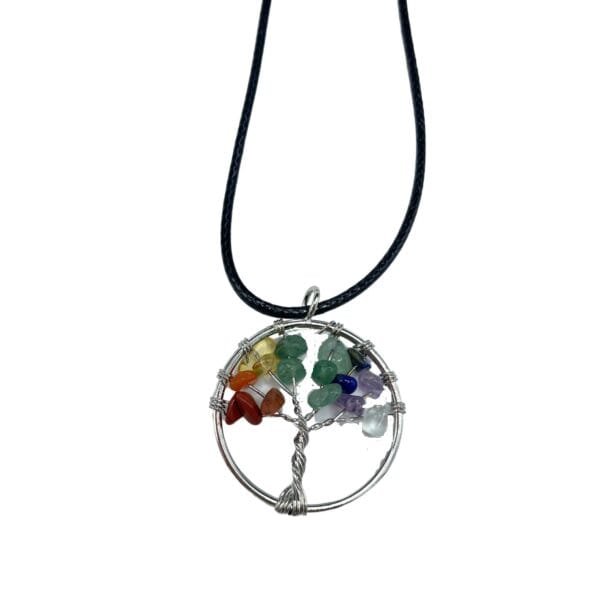 Colgante Árbol de la Vida - 7 Chakras - Imagen 2