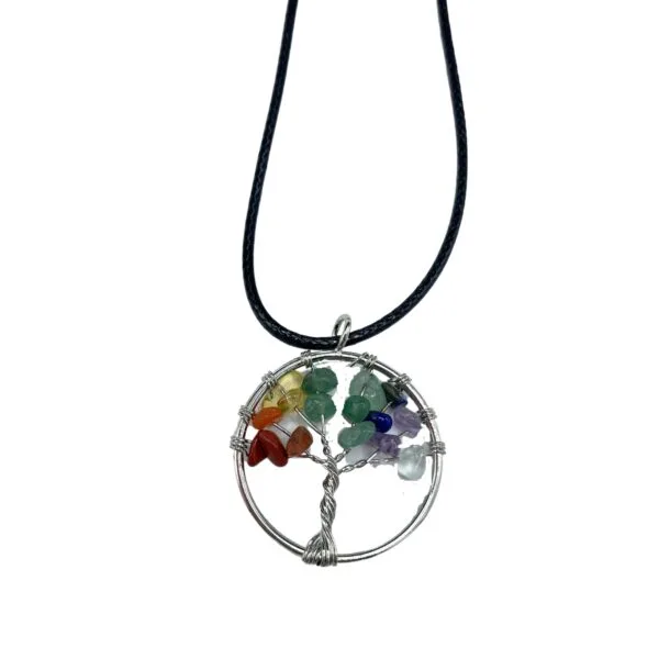Colgante Árbol de la Vida - 7 Chakras - Imagen 2