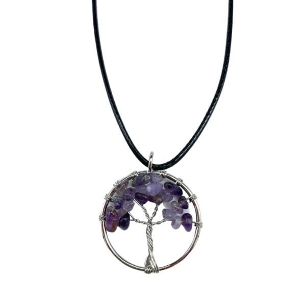 Colgante Árbol de la Vida - Amatista - Imagen 3