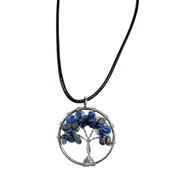 Colgante Árbol de la Vida - Sodalita - Imagen 2