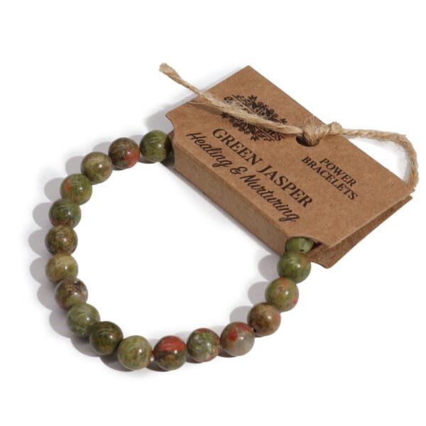 Pulsera de Jaspe verde