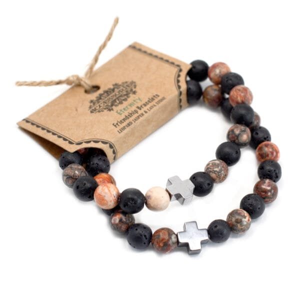Pulseras de la amistad: 2 pulseras para Eternidad