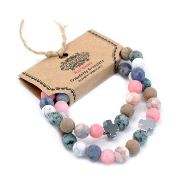 Pulseras de la amistad: 2 pulseras para Armonia